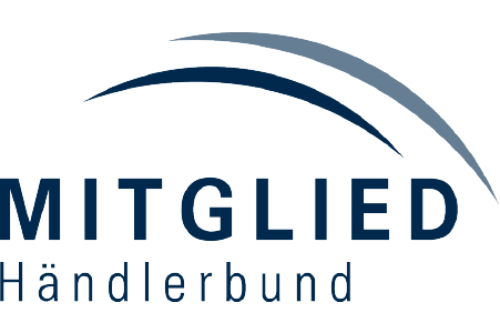 <!-- Beginn des H&auml;ndlerbund HTML-Code -->
<!-- Der HTML-Code darf im Sinne der einwandfreien Funktionalit&auml;t nicht ver&auml;ndert werden! -->
<a href="https://logo.haendlerbund.de/show.php?uuid=c5c77977-2222-11e9-a26a-9c5c8e4fb375-5803913842" target="_blank">
<img src="https://logo.haendlerbund.de/logo.php?uuid=c5c77977-2222-11e9-a26a-9c5c8e4fb375-5803913842&size=120&variant=2" title="H&auml;ndlerbund Mitglied"
alt="Mitglied im H&auml;ndlerbund" hspace="5" vspace="5" border="0" />
</a>
<!-- Ende de
